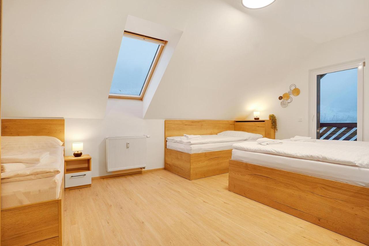 Krusnohorske Strane Apartman Loučná pod Klínovcem Kültér fotó