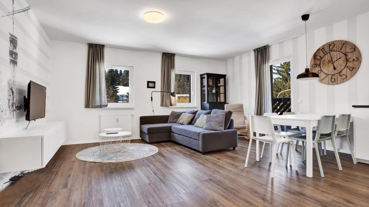 Krusnohorske Strane Apartman Loučná pod Klínovcem Kültér fotó