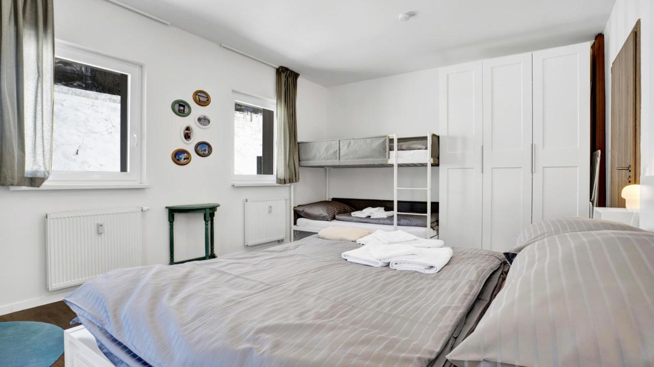 Krusnohorske Strane Apartman Loučná pod Klínovcem Kültér fotó