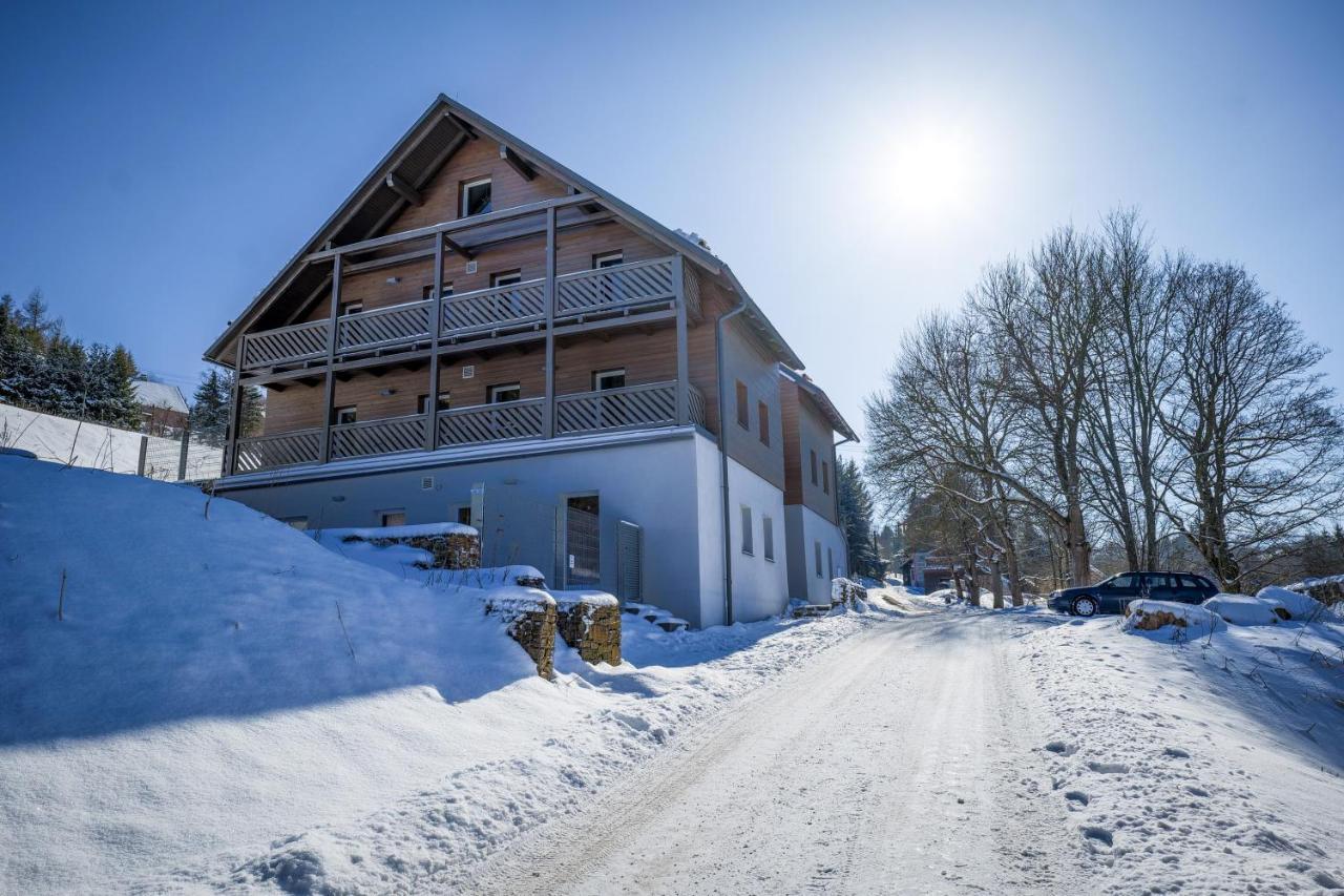 Krusnohorske Strane Apartman Loučná pod Klínovcem Kültér fotó