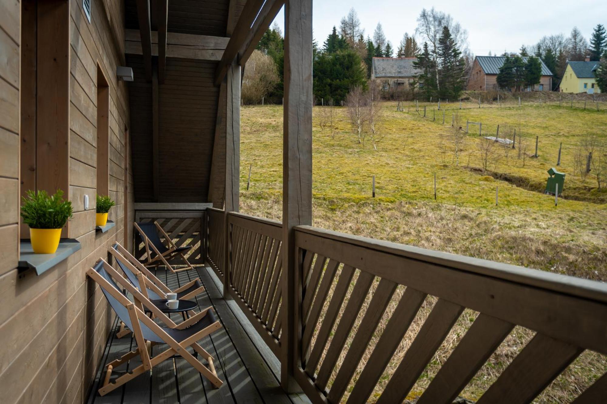 Krusnohorske Strane Apartman Loučná pod Klínovcem Kültér fotó